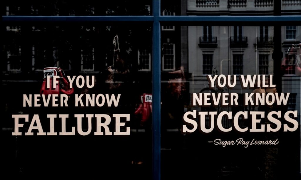Learn from Failure: The path to success